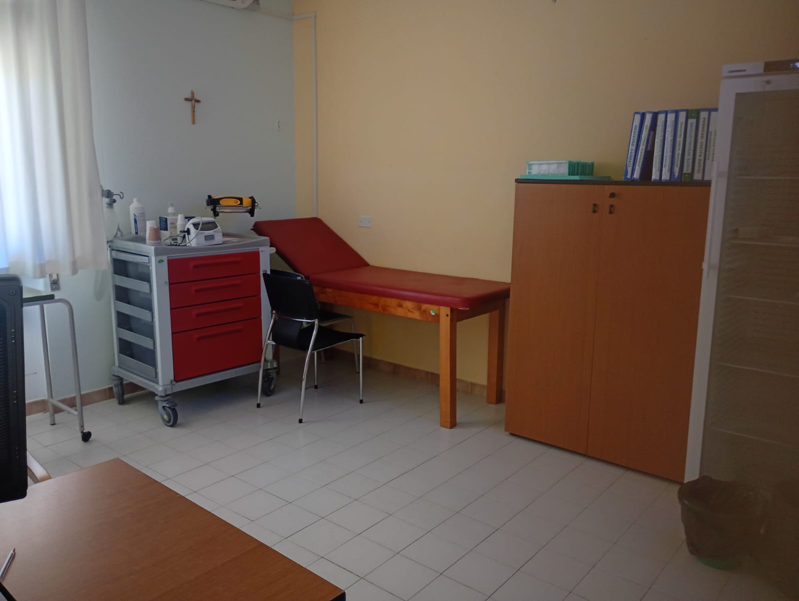 Seduta di riabilitazione motoria nella RSA Opera Serena